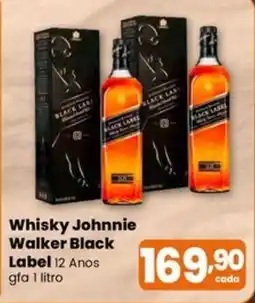 Superfacil Atacado Whisky Johnnie Walker Black Label 12 Anos gfa 1 oferta