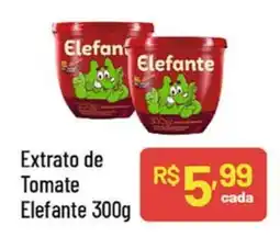 Supermercados Goes Extrato de Tomate Elefante oferta