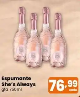 Superfacil Atacado Espumante She's Always gfa oferta