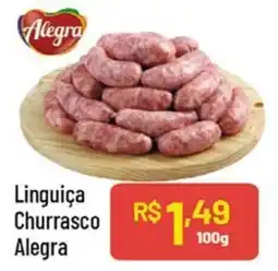 Supermercados Goes Linguiça Churrasco Alegra oferta