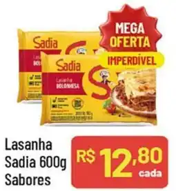 Supermercados Goes Lasanha Sadia  Sabores oferta