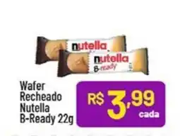 Supermercados Goes Wafer Recheado Nutella B-Ready oferta