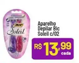 Supermercados Goes Aparelho Depilar Bic Soleil c/02 oferta