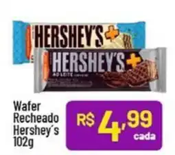 Supermercados Goes Waqfer Recheado Hershey's oferta