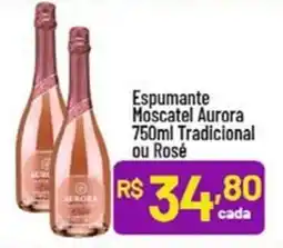 Supermercados Goes Espumante Moscatel Aurora oferta