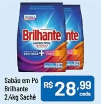 Supermercados Goes Sabão em Pó Brilhante oferta