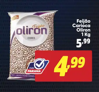 Supermercado Paraná Feijão Carioca Oliron oferta