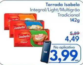 Supermercados Baklizi Torrada Isabela oferta