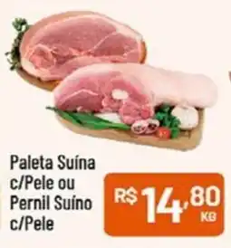 Supermercados Goes Paleta Suína c/Pele ou Pernil Suíno c/Pele oferta