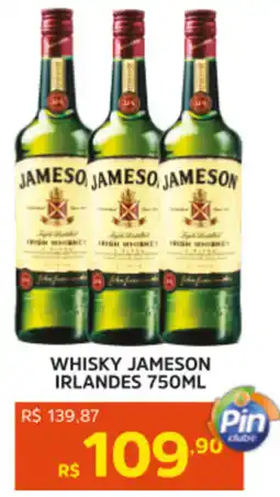 Pinheiro Supermercado Whisky jameson irlandes oferta