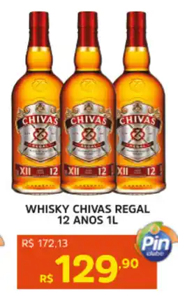 Pinheiro Supermercado Whisky chivas regal 12 anos oferta