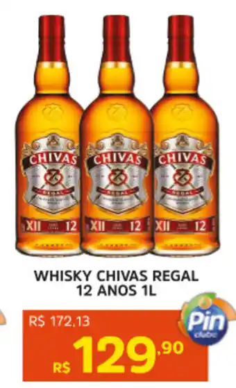 Pinheiro Supermercado Whisky chivas regal 12 anos oferta