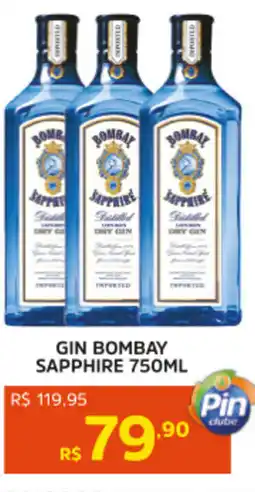 Pinheiro Supermercado Gin bombay sapphire oferta