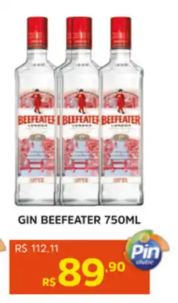 Pinheiro Supermercado Gin beefeater oferta