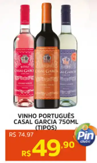 Pinheiro Supermercado Vinho português casal garcia (tipos) oferta