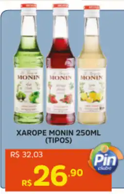 Pinheiro Supermercado Xarope monin  (tipos) oferta