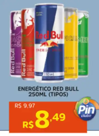 Pinheiro Supermercado Energético red bull (tipos) oferta