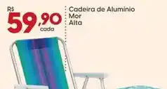 Supper Rissul Cadeira de alumínio mor oferta