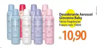 Atacadão Giovanna baby - desodorante aerossol oferta