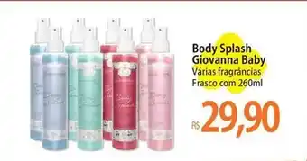 Atacadão Giovanna baby - body splash oferta