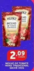 Roldão Heinz - molho de tomate tradicional oferta