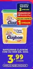 Roldão Claybom - margarina com ou sem sal oferta