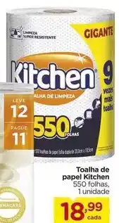 Carrefour Kitchen - toalha de papel oferta