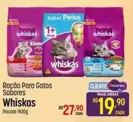 Muffato Whiskas - ração para gatos sabores oferta