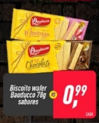 Frangolândia Biscoito wafer Bauducco 78g sabores oferta