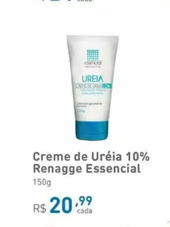 Creme De Uréia 10% Renagge Essencial