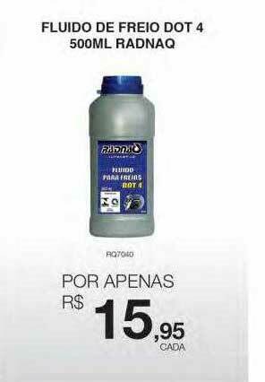 AutoZone Fluido De Freio Dot 4 500ml Radnaq oferta