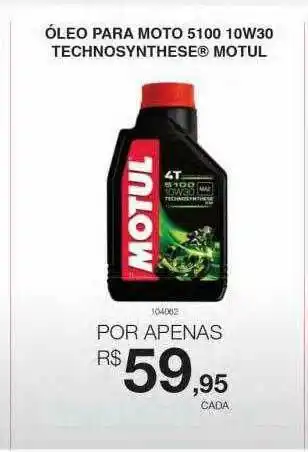 AutoZone óleo Para Moto 5100 10w30 Technosynthese Motul oferta