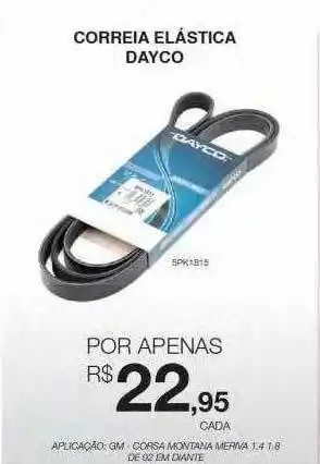 Correia Elástica Dayco
