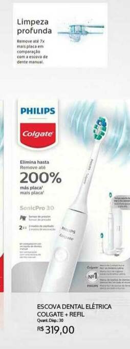 Bistek Supermercados Escova Dental Elétrica Colgate oferta