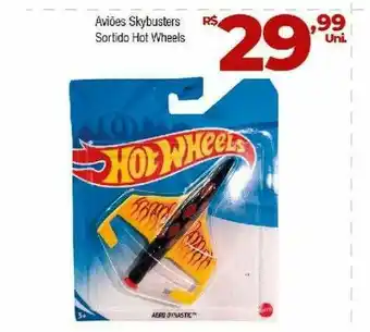 Aviões Skybusters Sortido Hot Wheels