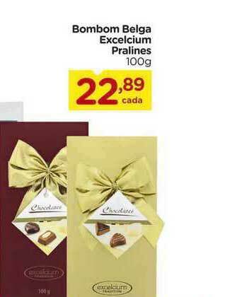 Carrefour Bombom Belga Excelcium Pralines oferta