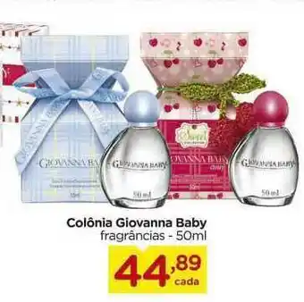Carrefour Colônia Giovanna Baby Fragrâncias oferta