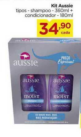 Carrefour Kit Aussie Tipos Shampoo + Condicionador oferta