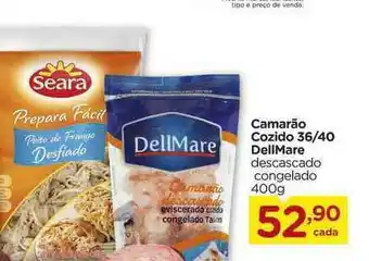 Carrefour Camarão Cozido 36-40 Dellmare oferta