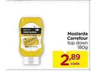 Carrefour Mostarda Carrefour Top Down oferta