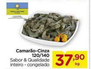 Carrefour Camarão-cinza 120-140 oferta