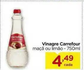 Carrefour Vinagre Carrefour Maçã Ou Limão oferta