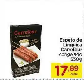 Carrefour Espeto De Linguiça Carrefour oferta