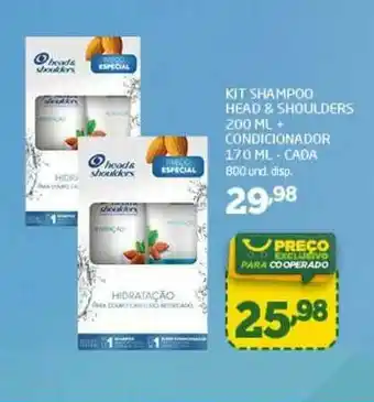 Cooper Kit Shampoo Head & Shoulders + Condicionador oferta