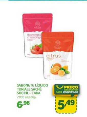 Sabonete Liquido Toriale