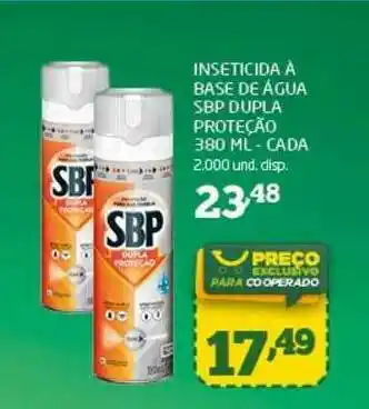 Cooper Inseticida à Base De Agua Sbp Dupla Proteção oferta
