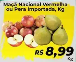 Supermercados Bretas Maçã Nacional Vermelha ou Pera Importada, oferta