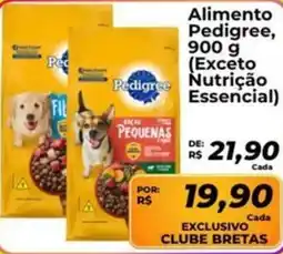 Supermercados Bretas Alimento Pedigree, oferta