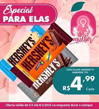 Negreiros Chocolate hershey's sabores oferta