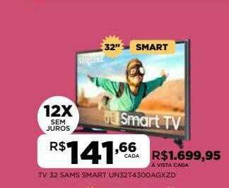 DB Supermercados Tv 32 Sams Smart Un32t4300agxzd oferta